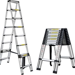 Multi-Purpose Portable Extension Folding Ladder (4.1x4.1 Mtr)