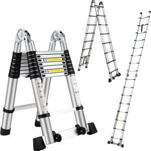 Telescoping Ladder, Aluminum Ladder, Multi-Function(1.6x1.6 Mtr)