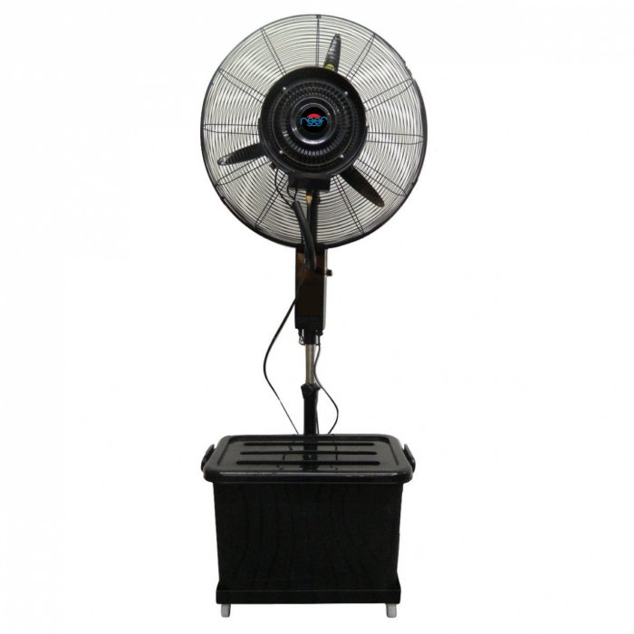 Powerful Outdoor Mist Fan 26 inch Diameter, Air Cooler Water Mist Humidifier with 40 Liter Water Tank Last Up to 10 Hours